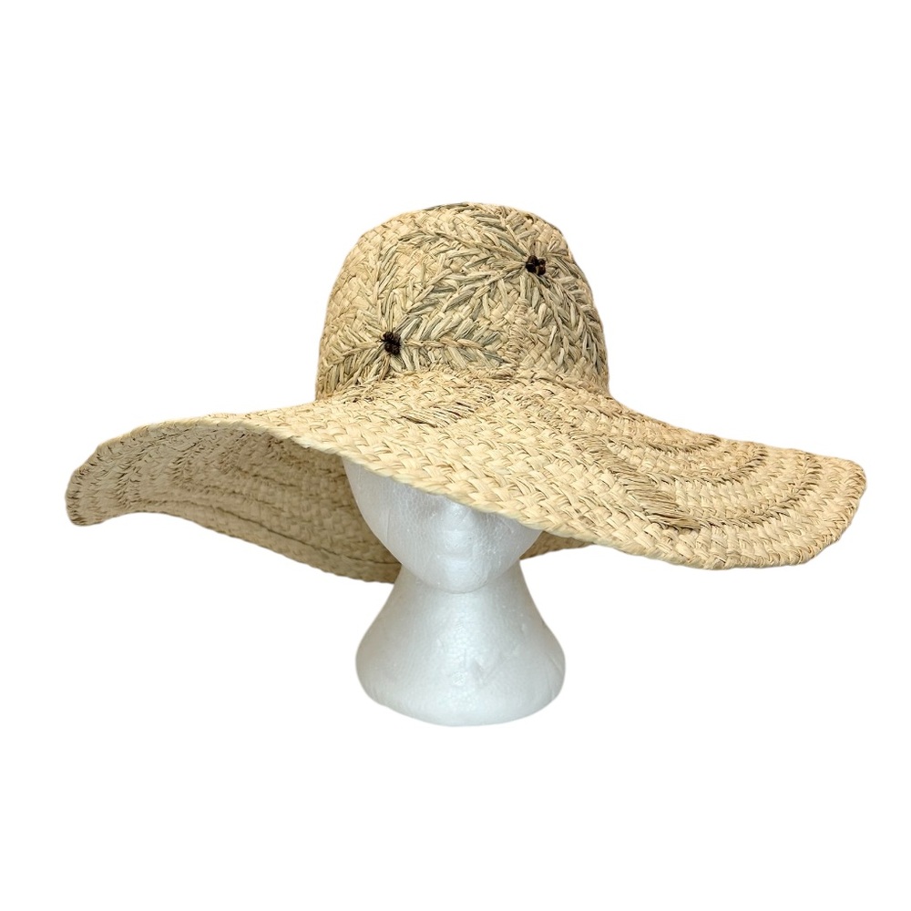 Straw Floppy Beach Hat